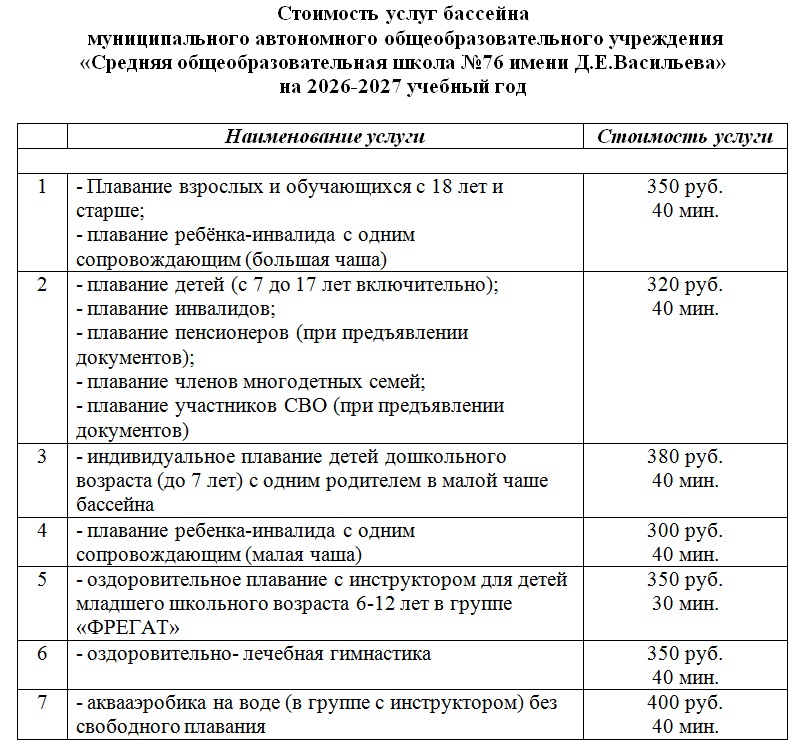 прайс 2026